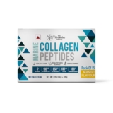The Vitamin Company Marine Collagen Powder with Glutathione, Biotin, Vitamin C & E, Peptides for Better Skin, Hair, Nails Bone & Joint Support for Women and Men (Sachet Pack, Mango)