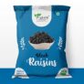 Prakriti Naturals® Seedless Black Raisins – 1Kg | Dried Kishmish Without Seeds, Dry Grapes | Kali Kismis Dry Fruits | Kali Darakh For Diwali Festival Celebration (1)