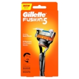 Gillette Fusion 5, Shaving Razor For Men | With Beard Shaping Back Blade | 5 Blades For Your Perfect Shave | Styling Back Blade For Your Perfect Beard Shape