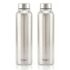 CELLO Puro Steel-X Kids Zee 600 | Water Bottle with Inner Steel and Outer Plastic | Insulated Water Bottle | 540 ml, Assorted, Set of 2
