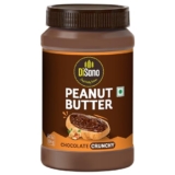 DiSano Chocolate Peanut Butter Crunchy, 924g, 23g Protein & 6.4g Dietary Fibre, Tasty & Healthy Chocolate Spread for Breakfast & Snacks, Made with Premium Roasted Peanuts, Zero Cholesterol & Trans Fat