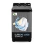 VW 8.5 kg Top Load Washer Only with Powerful Wash, V8 SupremeWash, Black/Grey