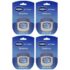 MIORAH Self Adhesive Towel Holder in Bathroom | Toilet Paper Roll Holder | Tissue Roll Hanger for Kitchen, Black (Pack of 3)
