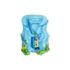 BKWISH Bear Straw Cup Glass Tumbler 20 oz with Reusable Straw & Green Lid, Cute Animal Shaped Drinking Glass Mug for Water, Juice, Smoothies, Milk, Coffee, Travel & Gifts