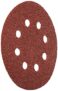 Bosch Professional Sanding Sheet For Random Orbital Sanders, 5” / 125Mm Grit 40, Pack of 50