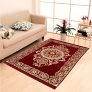 Home Elite Multicolor Ethnic Design Velvet Touch Carpet (140X 180 Cm), Rg-Crt-410