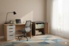 Cello Novelty Compact Bookshelf, Walnut & Brown | 2 Dustproof Doors | Space Saving Cupboard | Plastic Book Shelf | Multipurpose Book Shelf for Home, Office | Book Organizer for Library