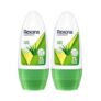 Rexona Aloe Vera Underarm Roll-On Deodorant for Women | 72 Hours Long-Lasting Odour Protection | 0% Alcohol, Safe on Skin | 50ML (Pack of 2)