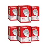 Eveready 30W LED Hammer Bulb with B22 Base, High CRI, 4KV Surge Protection, Energy Efficient & Long Life – Cool Daylight (6500K) for Home & Commercial Use, Pack of 6