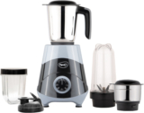 Pigeon MIXMASTER PRO 500 W Mixer Grinder(16506 | 4 Jars | Black, Grey)