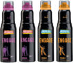 Engage Deo Combo, 2 Nudge (220ml) & 2 Tickle (220ml), Deodorant Spray (Pack of 4) Deodorant Spray  –  For Men(880 ml, Pack of 4)