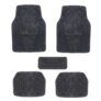 Vocado Carpet Black Car Floor/Foot Mats for Mahindra Bolero Type 2