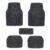 Vocado Carpet Black Car Floor/Foot Mats for Mahindra Bolero Type 2