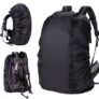 Perpetual Rain and Dust Proof Backpack Cover- 100% Nylon Waterproof Bag Protector with Storage Pouch- Ideal for School, Trekking, Camping, Travel