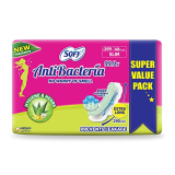 Sofy Anti Bacteria Extra Long Sanitary Pads – Slim (Pack Of 48 Pads)