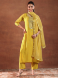 LIBAS Women Kurta Pant Dupatta Set