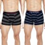 Chromozome Men Trunk CZ 406 (Pack of 2) S Multi 3