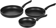 Amazonbasics Non-Stick 3-Piece Fry Pan Set (8, 10 & 12 Inch)