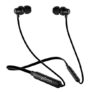 Ptron Tangent Lite Bluetooth 5.0 Wireless In Ear Earphones With Mic, Hi-Fi Stereo Sound, 8Hrs Playtime, Lightweight Snug-Fit, Ipx4 Water Resistant, Fast Charge, Voice Assistant (Black)