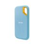 SANDISK Extreme 2TB Portable External SSD, 1050MB/s R, 1000MB/s W, 3m Drop Protection, IP65 Water/dust Resistant, PC,MAC & TypeC Smartphone Compatible, 5Y Warranty, SkyBlue Color