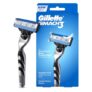 Gillette Mach 3, Shaving Razor For Men | Most Comfortable Shave | 3D Blade Technology | Metal Handle For Superior Grip