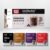COCOSUTRA Sugar-Free Drinking Chocolate Mix | 20 Single-Serve Sachets (20g Each) | 4 Flavours x 5 Sachets Each – Swiss Vanilla, Mocha, Caramel & Hazelnut | Zero Sugar | Low Carb | Sweetened with Stevia & Erythritol | Gluten Free & Vegan | Enjoy Hot or Cold | 400g
