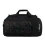 F Gear Enduro Topo Black 32L Travel Duffle Bag with Spacious Main Compartment, Front Pocket & Wet Pocket, Adjustable Shoulder Strap, Lightweight and Durable, Easy Carry Handles for Men & Women