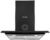 Faber 60cm 3 Way Silent Suction Chimney, 1150 m3/hr (HOOD ARCO 3D PLUS T2S2 BK LTW 60, 2 Triple Layer Baffle Filters, Black), Free 1 Year Extended warranty