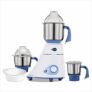 Preethi Blue Leaf Diamond Mg-214 Mixer Grinder 750 Watt (Blue/White), 3 Jars & Flexi Lid, Fbt Motor With 2Yr Guarantee & Lifelong Free Service