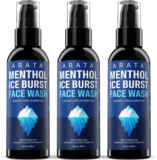 ARATA Menthol Ice Burst with 1% Salicylic Acid | Fights Pimples & Acne| All Skin Types Face wash Face Wash(300 ml)