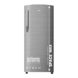 IFB 206L 5 Star Direct Cool Single Door Refrigerator (IFBDC-2325DBSE, Brush Grey, Advanced Inverter Compressor, Extraordinary Storage with Humidity Controller)