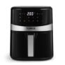 Tower Vortx 4.5L Digital Air Fryer | 1600W | 10 Preset Menus | Cook Samosa, Tikka, Fries & More Oil-Free | 50–200°C | 60-Min Timer | Pre-Heat Mode | 2 Yr Warranty | 9000+ Happy Customers