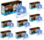 Sturlite 46 LEDs 10 m Blue Flickering, Steady Bulb Rice Lights(Pack of 8)