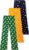 T2F Gilrs Flared Leggings (Pack of 5)(GLSLEG03_Multicolor 2_2-3 yrs)