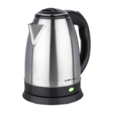 Bajaj KTX 1.8 Litre DLX Electric Kettle | 1350 Watts Kettle with Stainless Steel Body | Cordless Operation | Auto Shut-off Mechanism | 2-Yr Warranty 【Black】