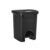 SIGNORA WARE Plastic 7 Liters Modern Lightweight Pedal Dustbin/Thrash Can Dustbins With Lid For Home Office/Non Garbage Smell/Unbreakable Single Mould/Heavy Duty Kitchen Bedroom Bathroom(7Ltr Black)