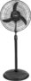 Flipkart SmartBuy FALCON | High Speed | Economy | Metal Body with 2 Year Warranty Ultra High Speed 400 mm Pedestal Fan(Black | Pack of 1)