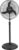 Flipkart SmartBuy FALCON | High Speed | Economy | Metal Body with 2 Year Warranty Ultra High Speed 400 mm Pedestal Fan(Black | Pack of 1)
