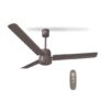 REO By Havells BLDC 1200MM Ceiling Fan “Fixed Price Always” | Air Flow: 220 CMM| Speed: 350 RPM| Reverse Rotation Mode| Timer Setting| 2 Year Door Step Warranty By Manufacturer (Energex, Cocoa Brown)