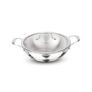 Signoraware Artista Tri Ply Stainless Steel Shallow Kadhai 26cm with Glass Lid | Induction & Gas Compatible | Durable | Ideal for Stir Frying & Sauteing | Best for Curry & Gravies (4 LTR | Steel)
