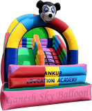 Ganesh Sky Balloon Bouncing Castle 9X12 Feet(Multicolor)
