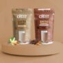 Seven’s Crests – Sattu Power- Sattu Shake Coffee Hazelnut & Vanilla Flavour (Pack of 2) (400 g)