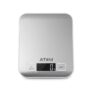 ATOM A134 Digital Kitchen Scale for Home (5 Kg) | Weight Scale for Food & Kitchen Weighing Machine | 1 g Accuracy with Tare, Multiple Weighing Modes & Overload Indicator, LCD Display, Battery Operated