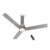 Havells 1200mm Elio Prime BLDC Ceiling Fan | Remote Controlled, High Air Delivery Fan | 5 Star Rated, Upto 60% Energy Saving, 2+1* Year Warranty | (Pack of 1, Slate Mist) Grey