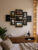 BOSCO Wood Wall Photo Frame(Black, 9 Photo(s), Modern Gallery Wall Art Frame Set)