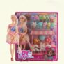ToyMagic Candy World Playset with Doll | Fun Pretend Candy Shop & Colorful Candies | Interactive Role-Play Toy for Imaginative Play | Birthday Gift for Kids Age 3+ | Sweet Adventures Await!