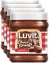 Luvit Luscious Choco Spread | Made With Cocoa | Sandwich | Cake | Milk Shakes 1160 G 1240 G(Pack Of 4)