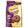 Saffola 25g High Protein Oats | 14g Fibre | 400g | No Refined Sugar | With Almonds, Raisin, Pumpkin and Chia Seeds | Rolled Oats for Weight management & Muscle gain | Chocolate flavour