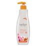 Santoor Perfumed Body Lotion with Sandalwood & Sakura Extracts for Skin Whitening & UV Protection| Deep Moisturization & Sunburn Reduction| Non-Greasy Lotion For Normal Skin| 400ml