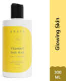 ARATA Vitamin C Body Wash | For Glowing Skin | Brightens & Replenishes Skin | 300ml(300 ml)